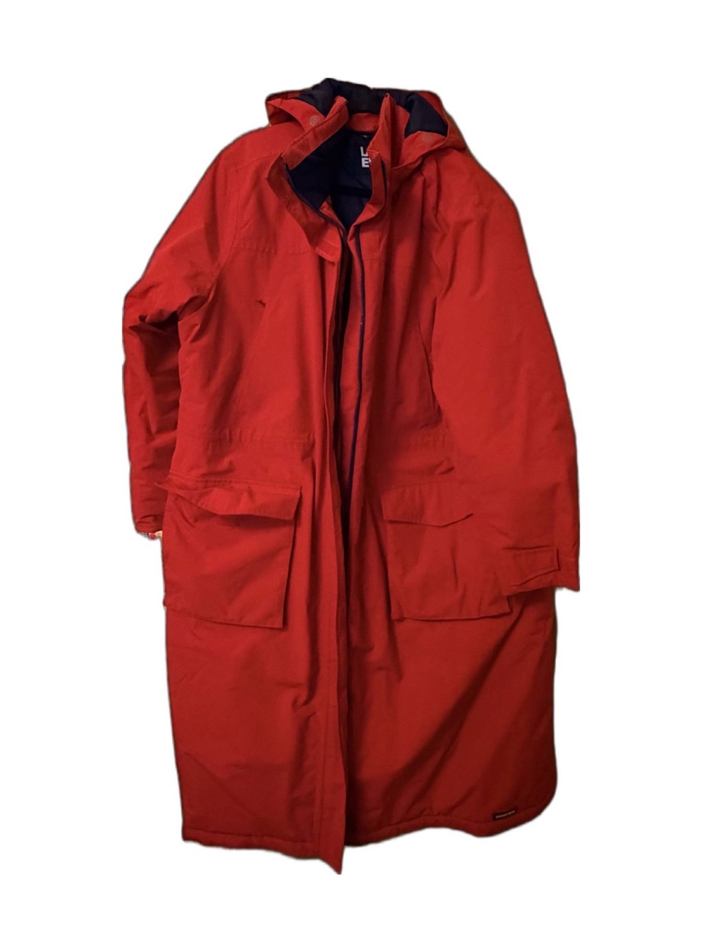 1X Lands’ End Women’s Plus Squall Insulated Waterproof Stadium Long Wintercoat